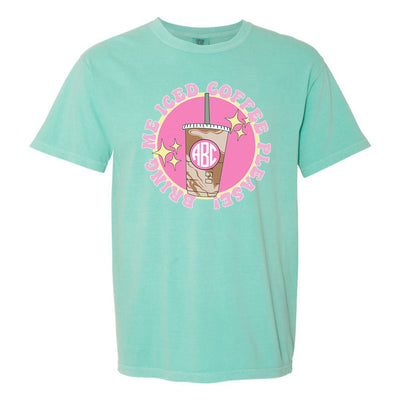 Monogrammed 'Bring Me Iced Coffee' T-Shirt - United Monograms