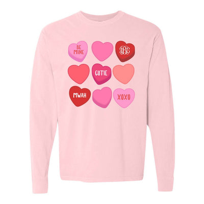 Monogrammed 'Candy Hearts' 2nd Edition Long Sleeve - United Monograms