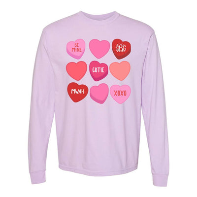 Monogrammed 'Candy Hearts' 2nd Edition Long Sleeve - United Monograms