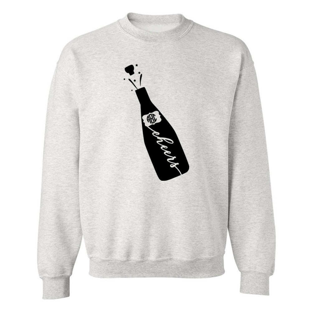 Monogrammed 'Celebration Cheers' Crewneck Sweatshirt - United Monograms