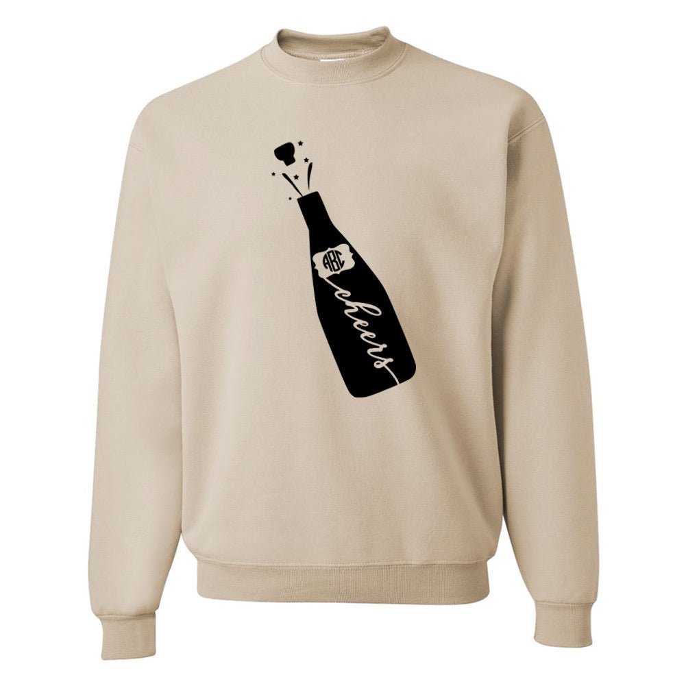 Monogrammed 'Celebration Cheers' Crewneck Sweatshirt - United Monograms