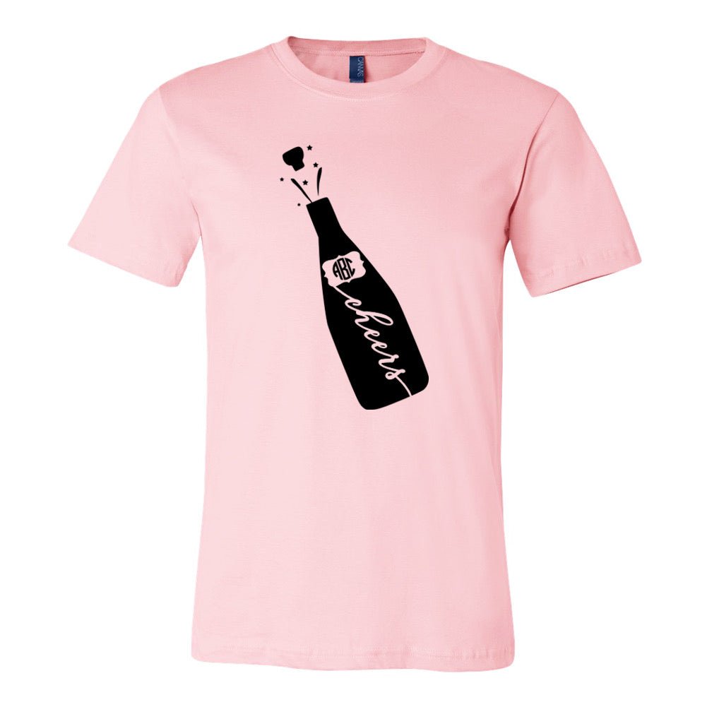 Monogrammed 'Celebration Cheers' Premium T-Shirt - United Monograms