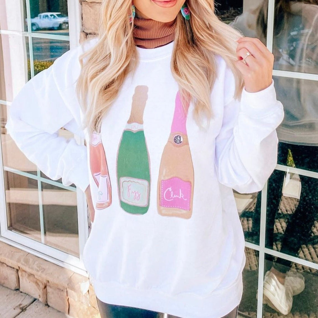 Champagne crewneck sweatshirt sale