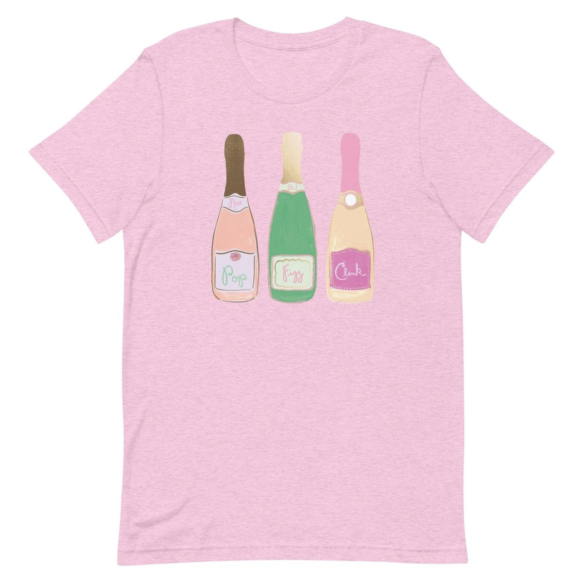 Monogrammed 'Champagne Bottles' Premium T-Shirt - United Monograms