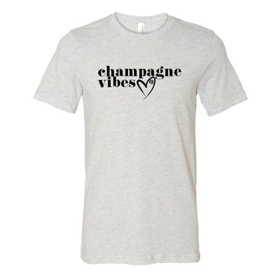 Monogrammed 'Champagne Vibes' Premium T-Shirt - United Monograms
