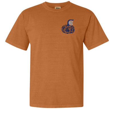 Monogrammed 'Chinoiserie Pumpkin' T-Shirt - United Monograms