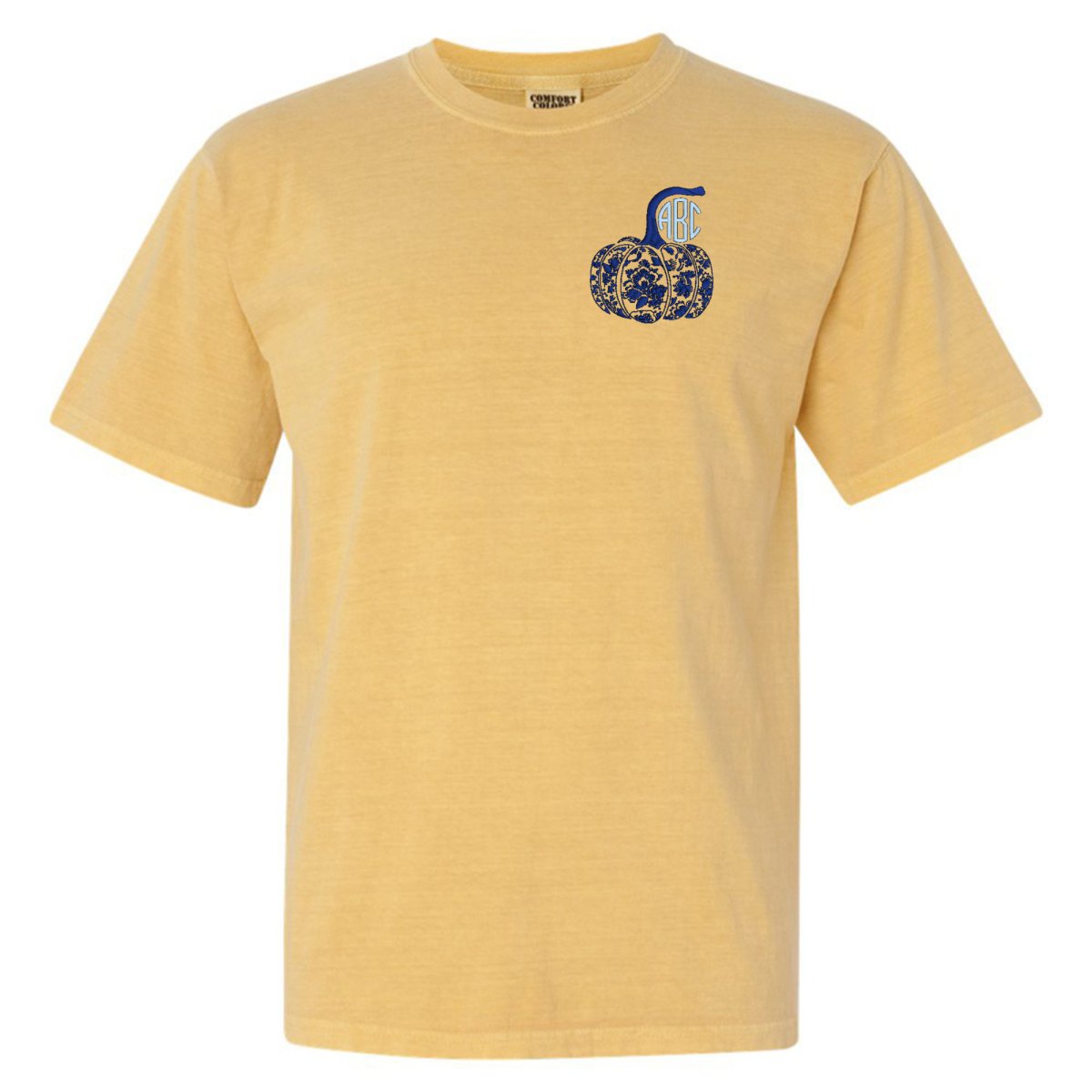 Monogrammed 'Chinoiserie Pumpkin' T-Shirt - United Monograms