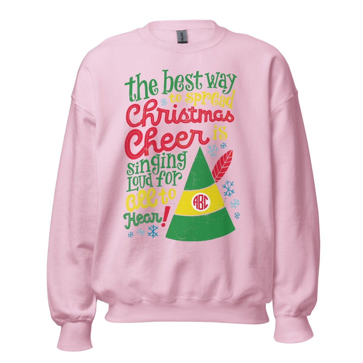 Monogrammed 'Christmas Cheer' Crewneck Sweatshirt - United Monograms