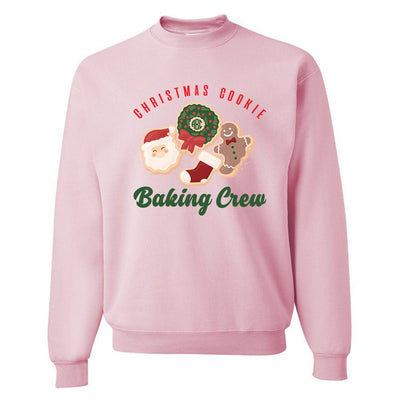 Monogrammed 'Christmas Cookie Baking Crew' Crewneck Sweatshirt - United Monograms