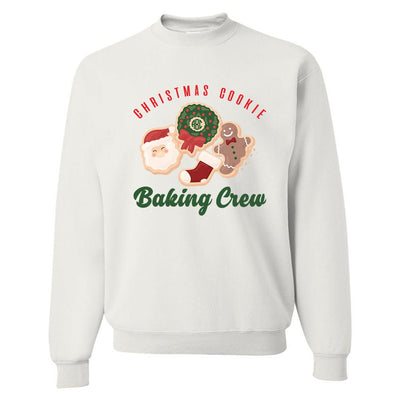 Monogrammed 'Christmas Cookie Baking Crew' Crewneck Sweatshirt - United Monograms