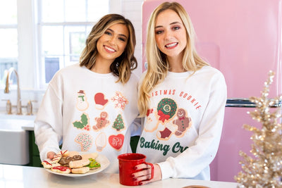 Monogrammed 'Christmas Cookie Baking Crew' Crewneck Sweatshirt - United Monograms