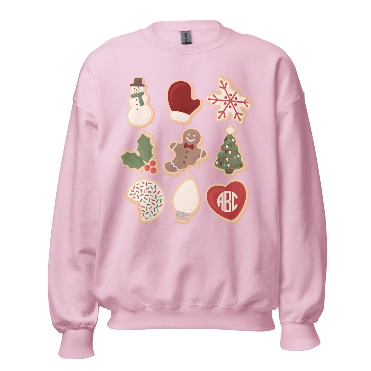 Monogrammed 'Christmas Cookies' Crewneck Sweatshirt - United Monograms