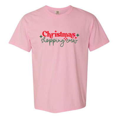 Monogrammed 'Christmas Shopping Crew' T-Shirt - United Monograms