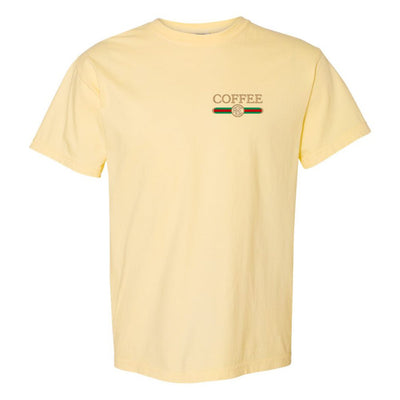 Monogrammed Coffee Designer Dupe T-Shirt - United Monograms