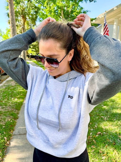 Monogrammed Colorblock Hoodie - United Monograms