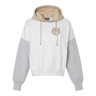 Monogrammed Colorblock Hoodie - United Monograms