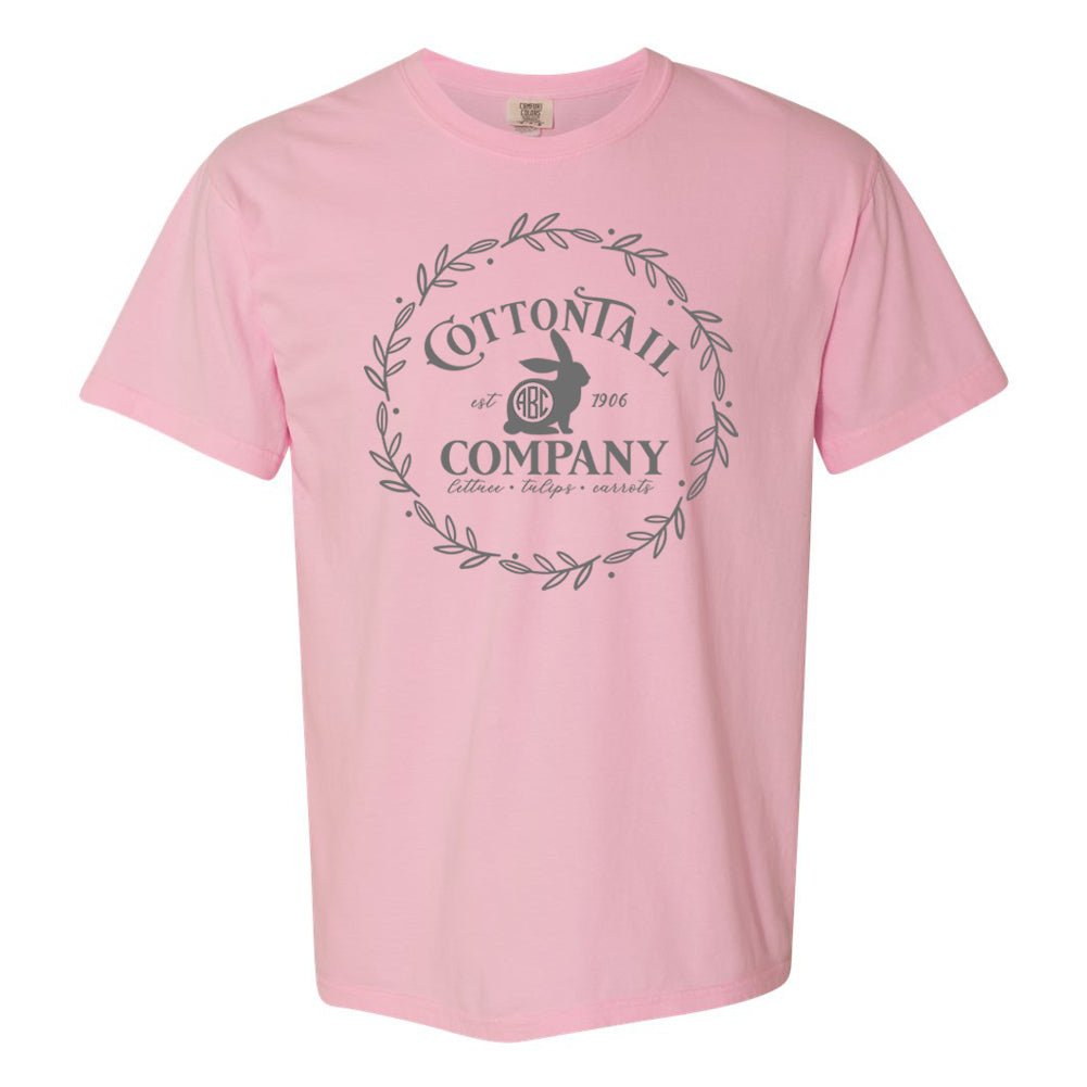 Monogrammed 'Cottontail Company' T-Shirt - United Monograms