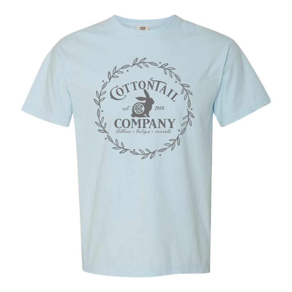 Monogrammed 'Cottontail Company' T-Shirt - United Monograms