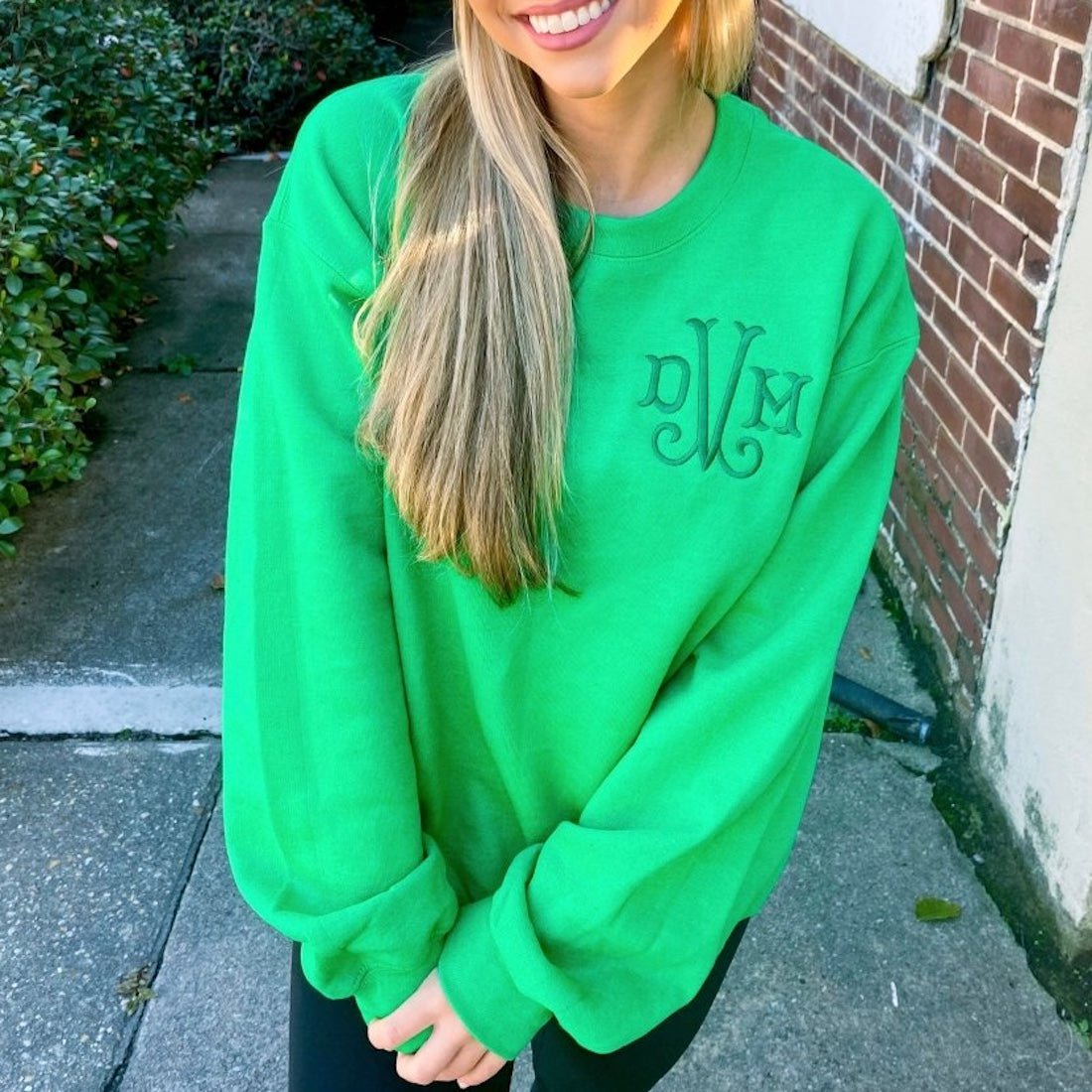 Monogrammed Crewneck Sweatshirt - United Monograms