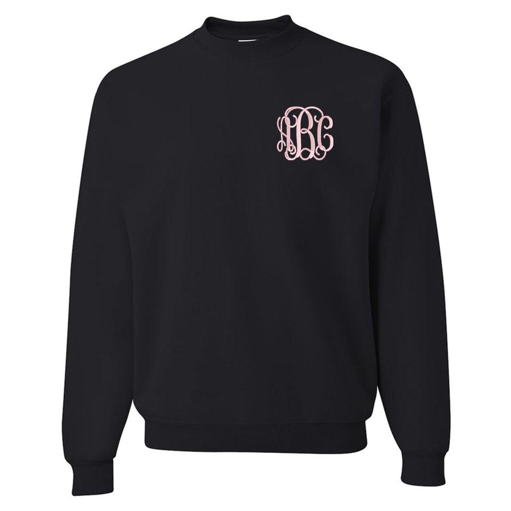 Monogrammed Crewneck Sweatshirt United Monograms