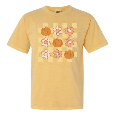 Monogrammed 'Daisy Pumpkin' T-Shirt - United Monograms