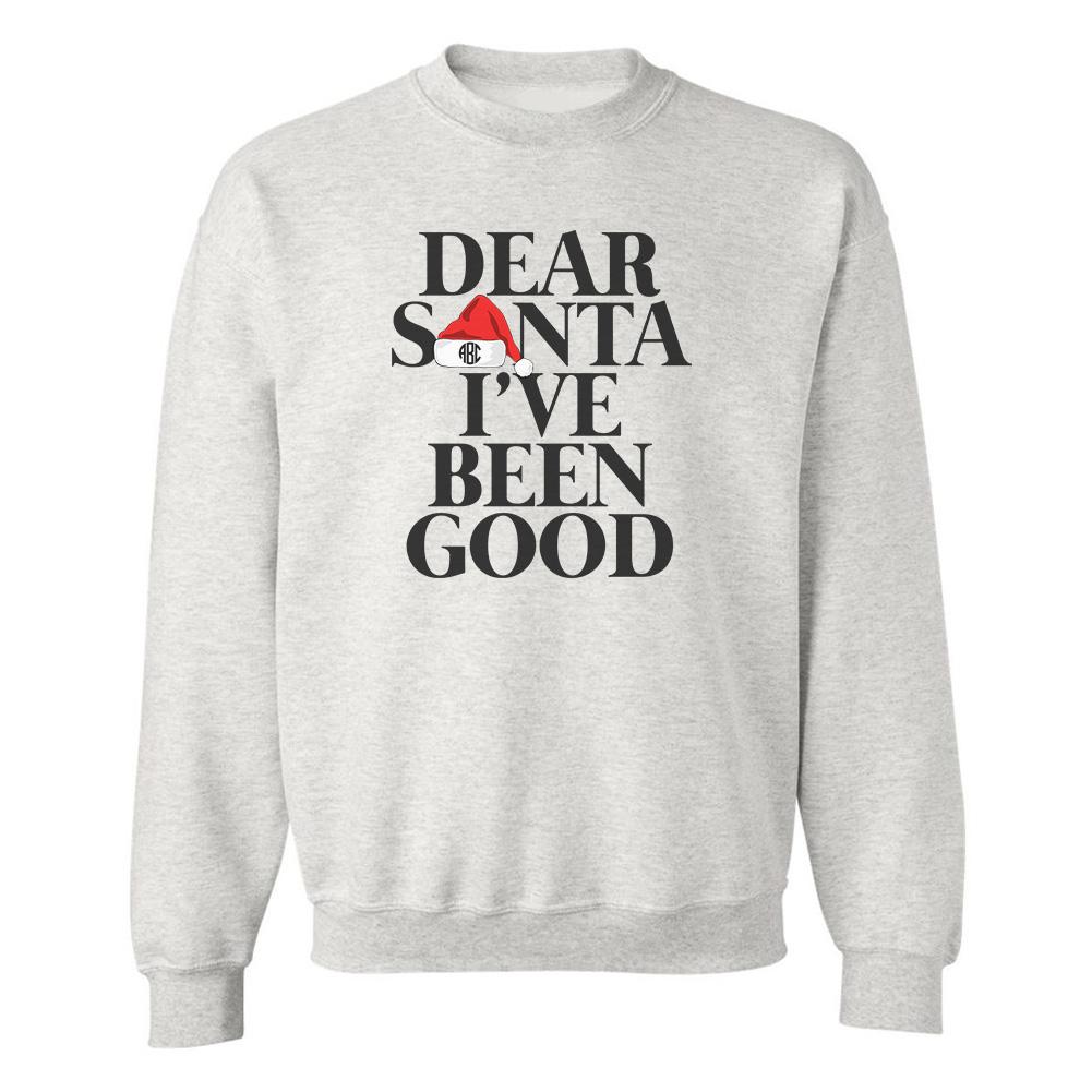 Monogrammed 'Dear Santa' Crewneck Sweatshirt - United Monograms