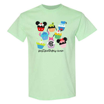 Monogrammed 'Disney Birthday' Basic T-Shirt - United Monograms