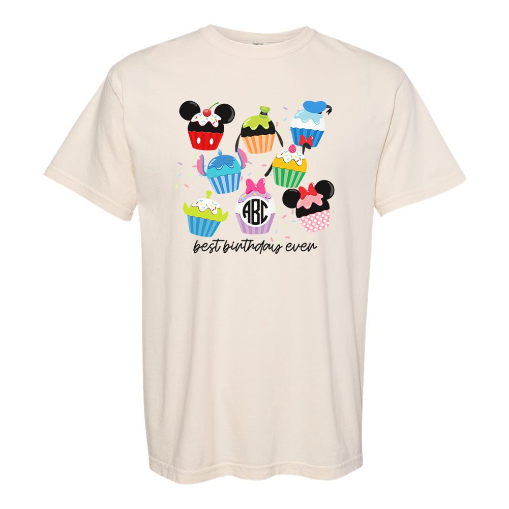 Monogrammed 'Disney Birthday' T-Shirt - United Monograms