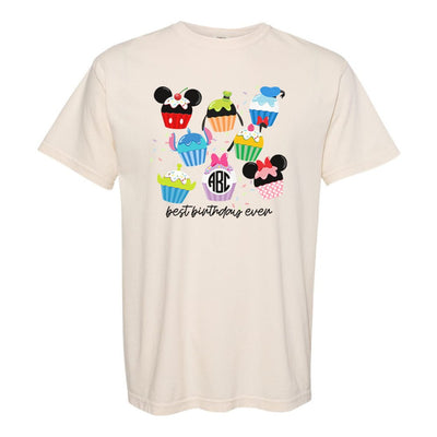 Monogrammed 'Disney Birthday' T-Shirt - United Monograms