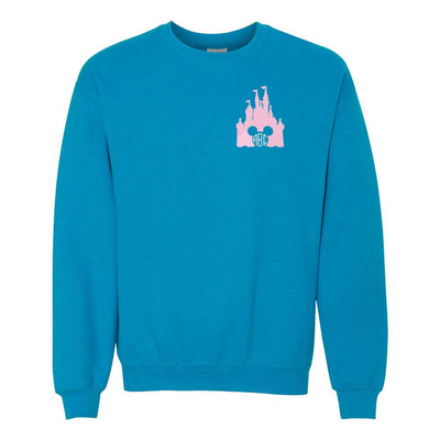 Monogrammed Disney Castle Crewneck Sweatshirt - United Monograms