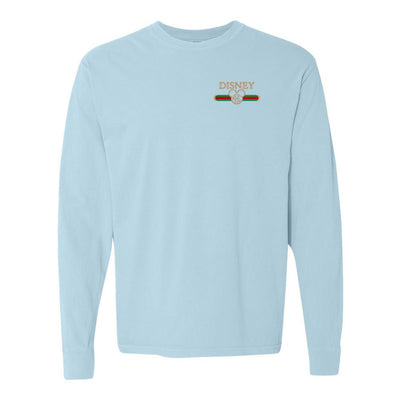 Monogrammed Disney Designer Dupe Comfort Colors Long Sleeve T-Shirt - United Monograms