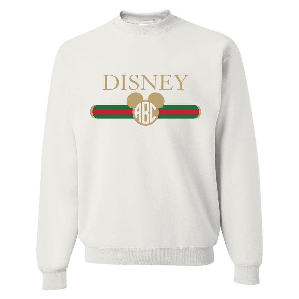 Monogrammed 'Disney Designer Dupe' Crewneck Sweatshirt - United Monograms
