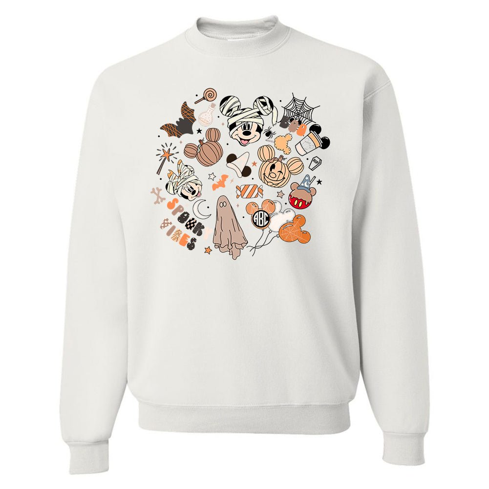 Monogrammed 'Disney Halloween' Crewneck Sweatshirt - United Monograms