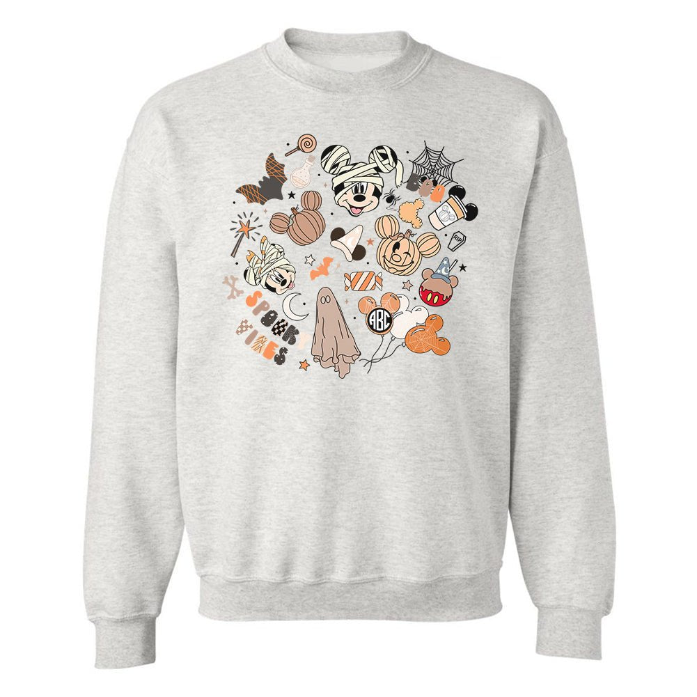 Monogrammed 'Disney Halloween' Crewneck Sweatshirt - United Monograms