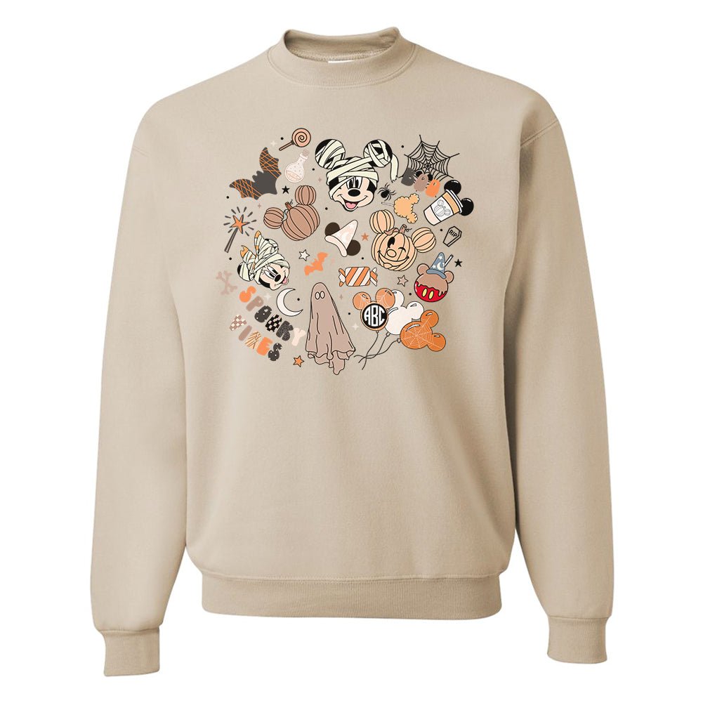 Monogrammed 'Disney Halloween' Crewneck Sweatshirt - United Monograms