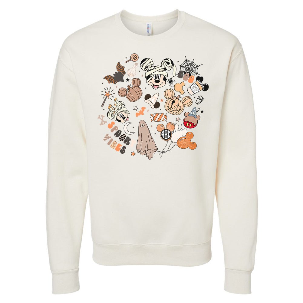 Monogrammed 'Disney Halloween' Crewneck Sweatshirt - United Monograms