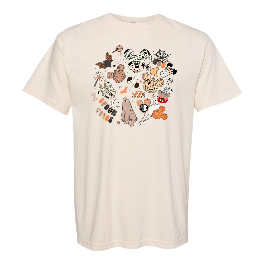 Monogrammed 'Disney Halloween' T-Shirt - United Monograms