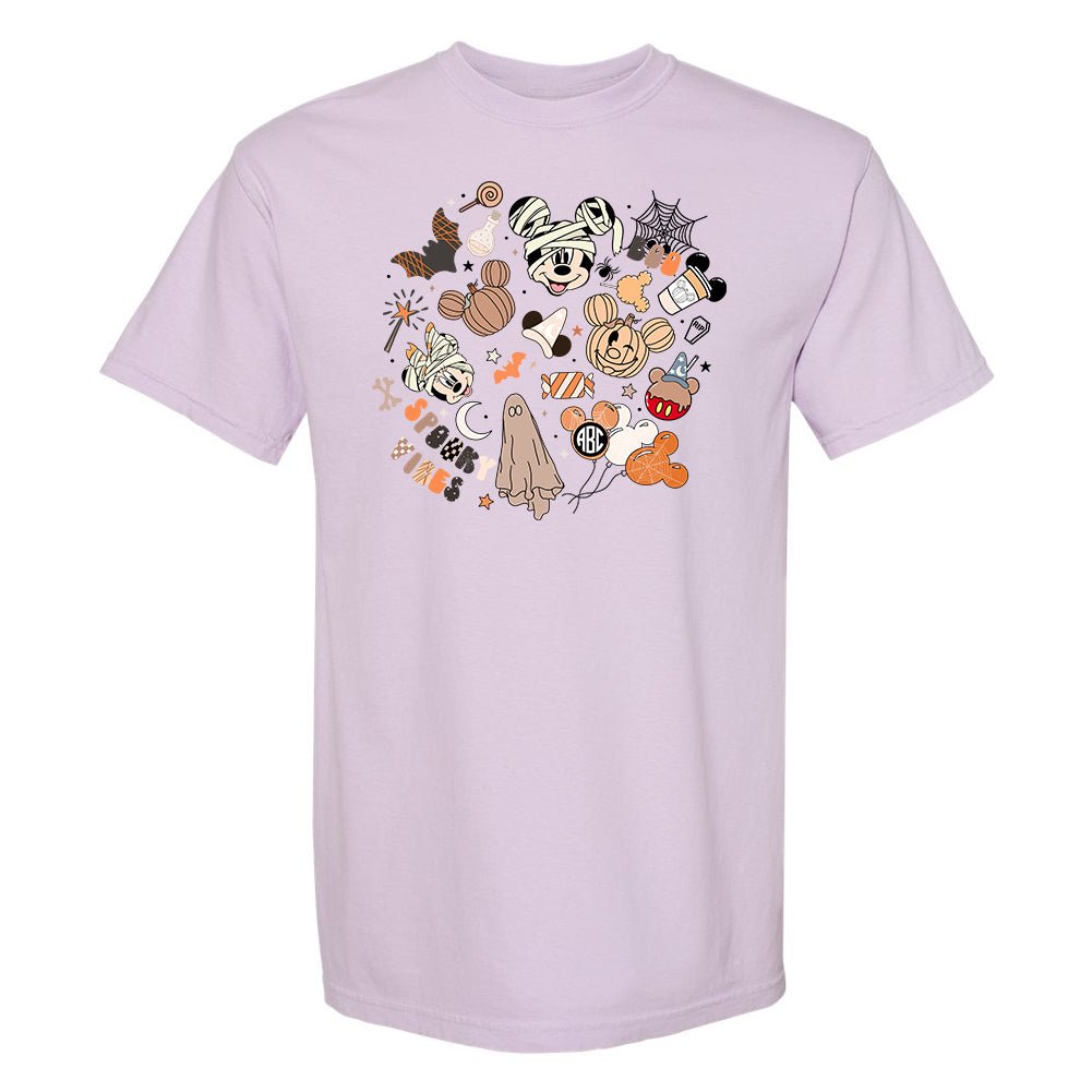 Monogrammed 'Disney Halloween' T-Shirt - United Monograms