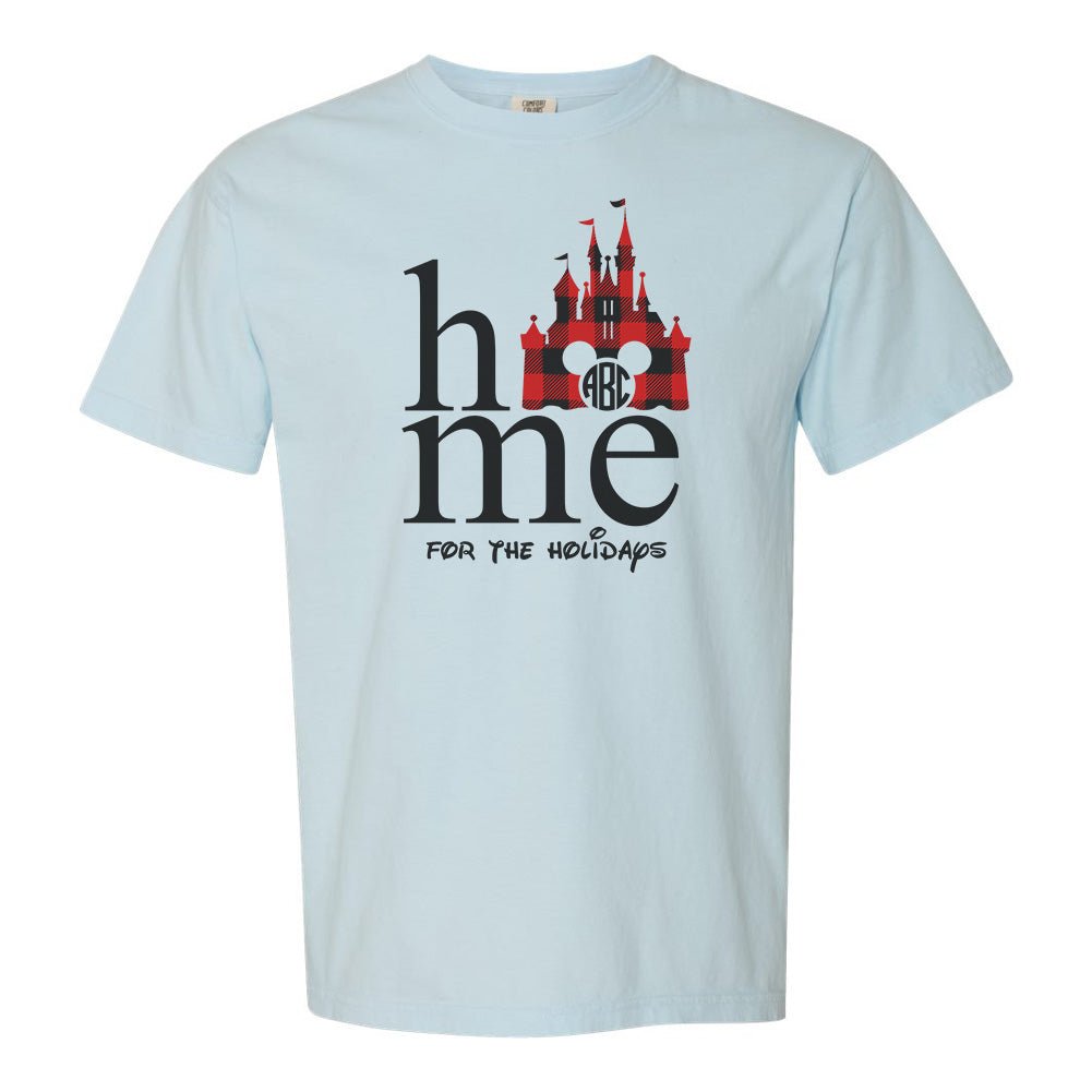 Monogrammed 'Disney Home for the Holidays' T-Shirt - United Monograms