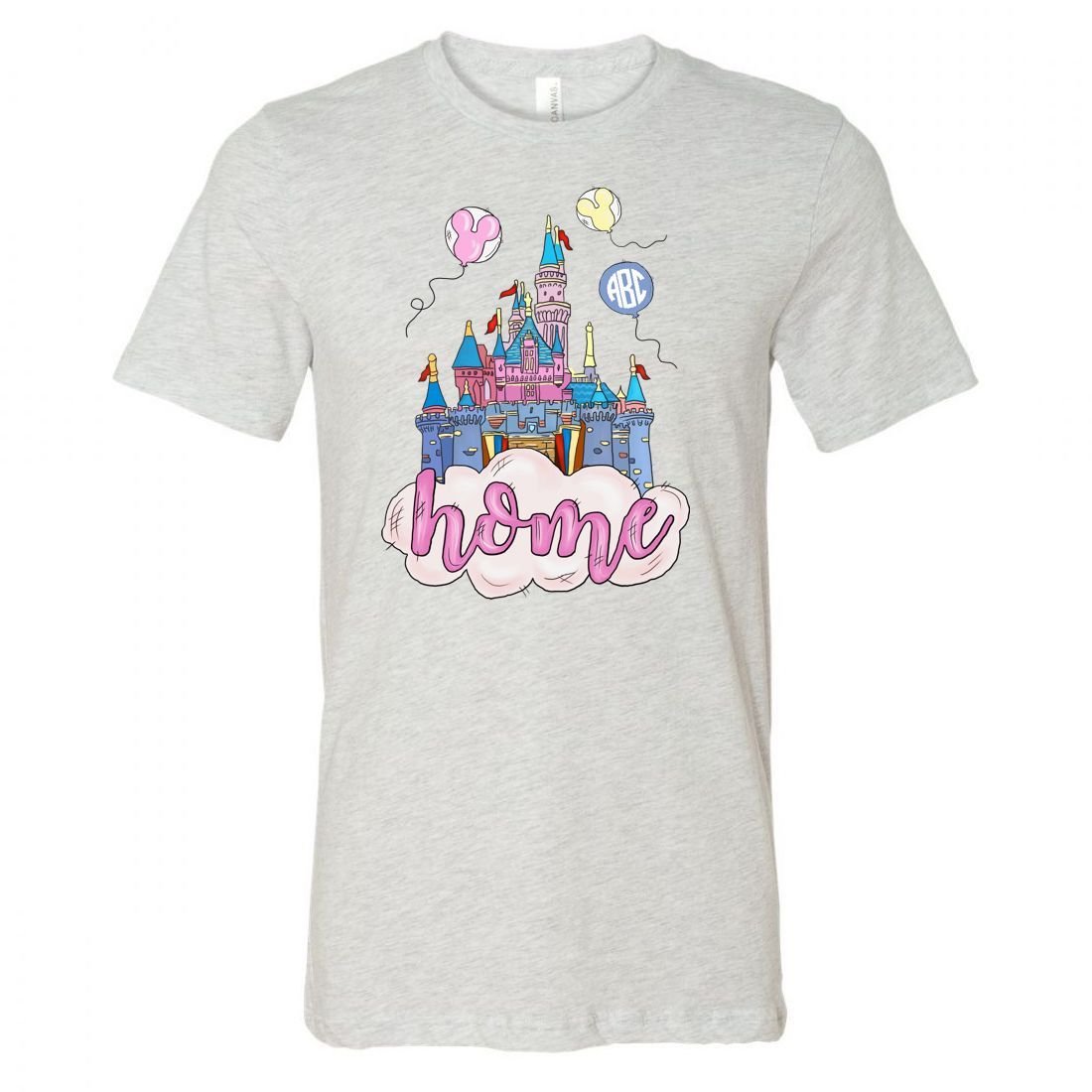 Monogrammed 'Disney Is Home' Premium T-Shirt - United Monograms