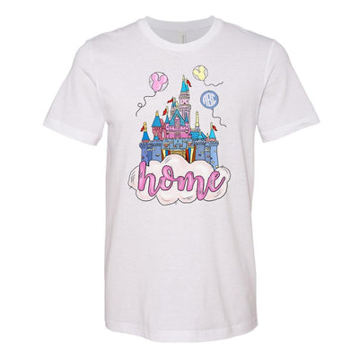 Monogrammed 'Disney Is Home' Premium T-Shirt - United Monograms