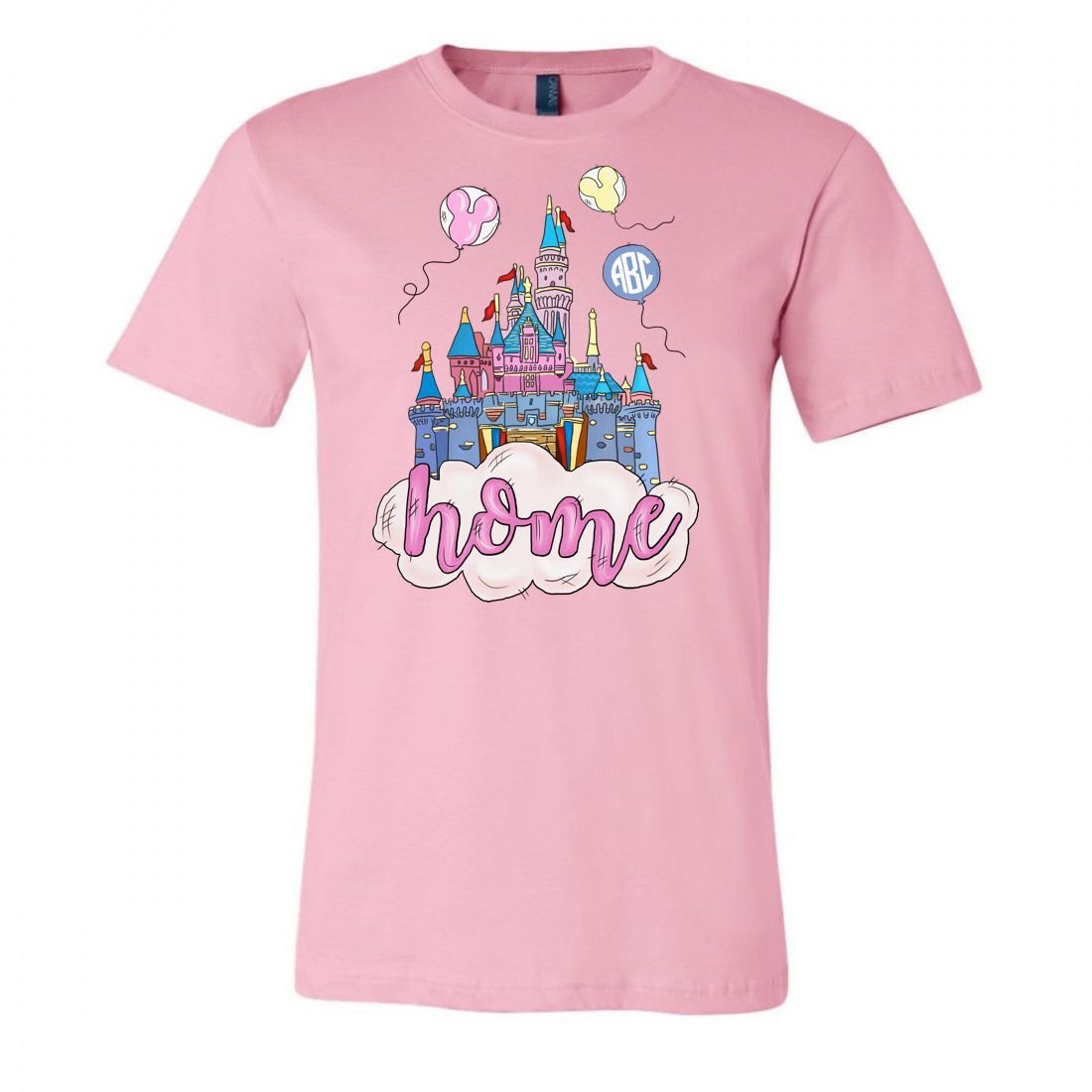 Monogrammed 'Disney Is Home' Premium T-Shirt - United Monograms