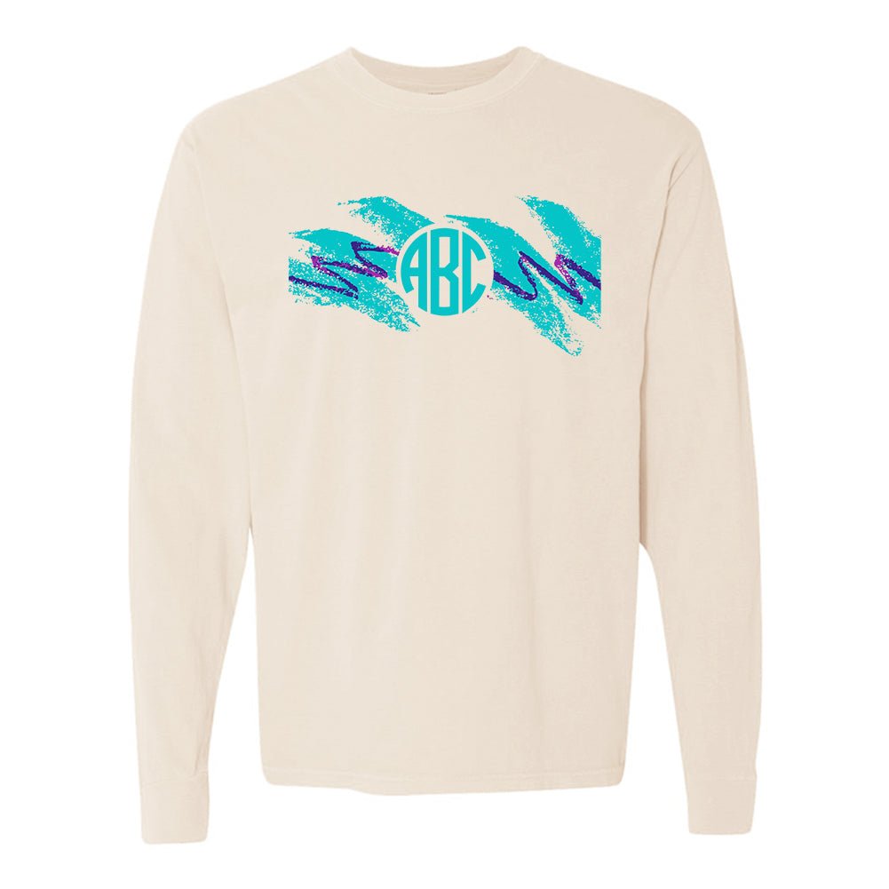 Monogrammed 'Dixie Cup' Long Sleeve T-Shirt - United Monograms