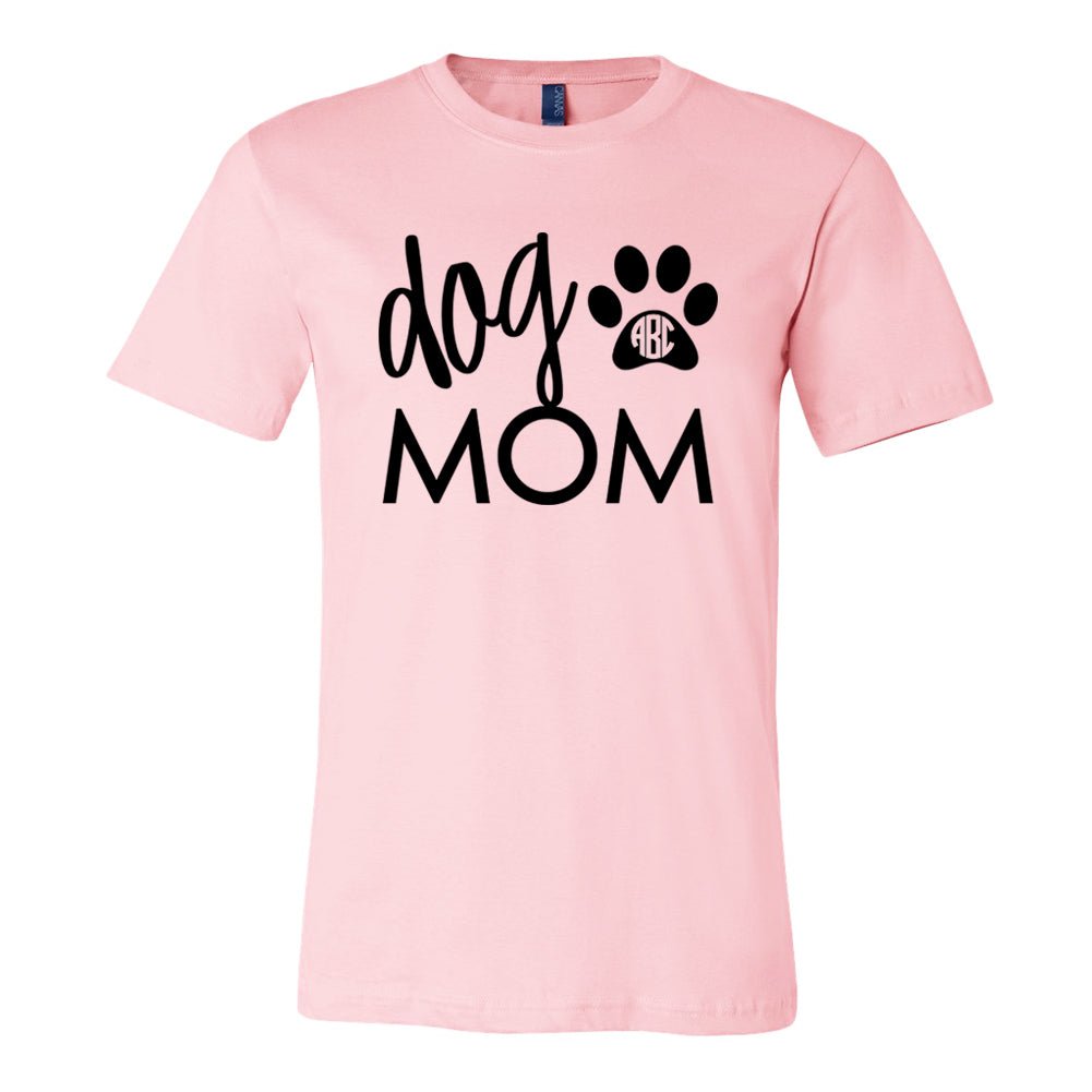 Monogrammed 'Dog Mom' Premium T-Shirt - United Monograms