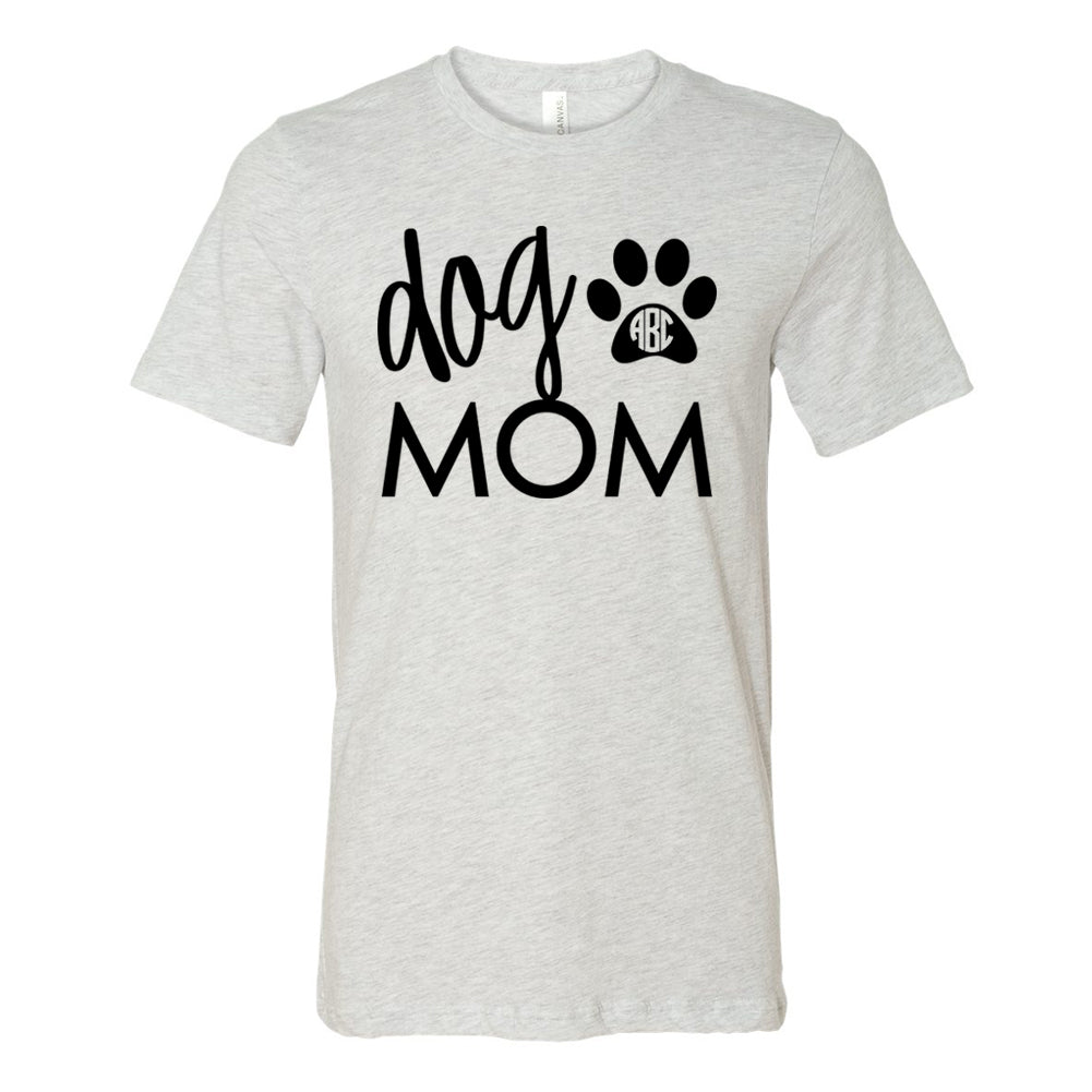 Monogrammed 'Dog Mom' Premium T-Shirt - United Monograms