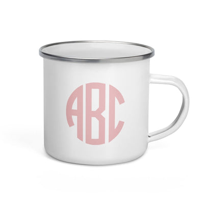 Monogrammed Enamel Mug - United Monograms