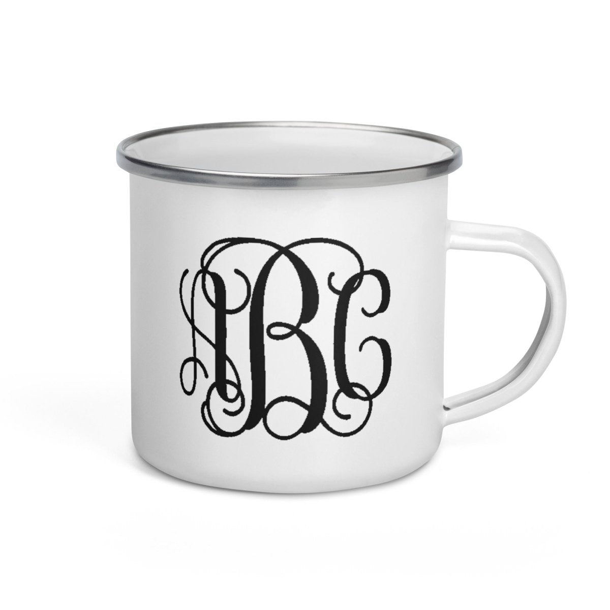 Monogrammed Enamel Mug - United Monograms