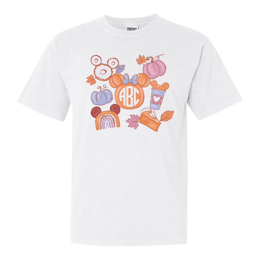 Monogrammed 'Fall Magic' T-Shirt - United Monograms