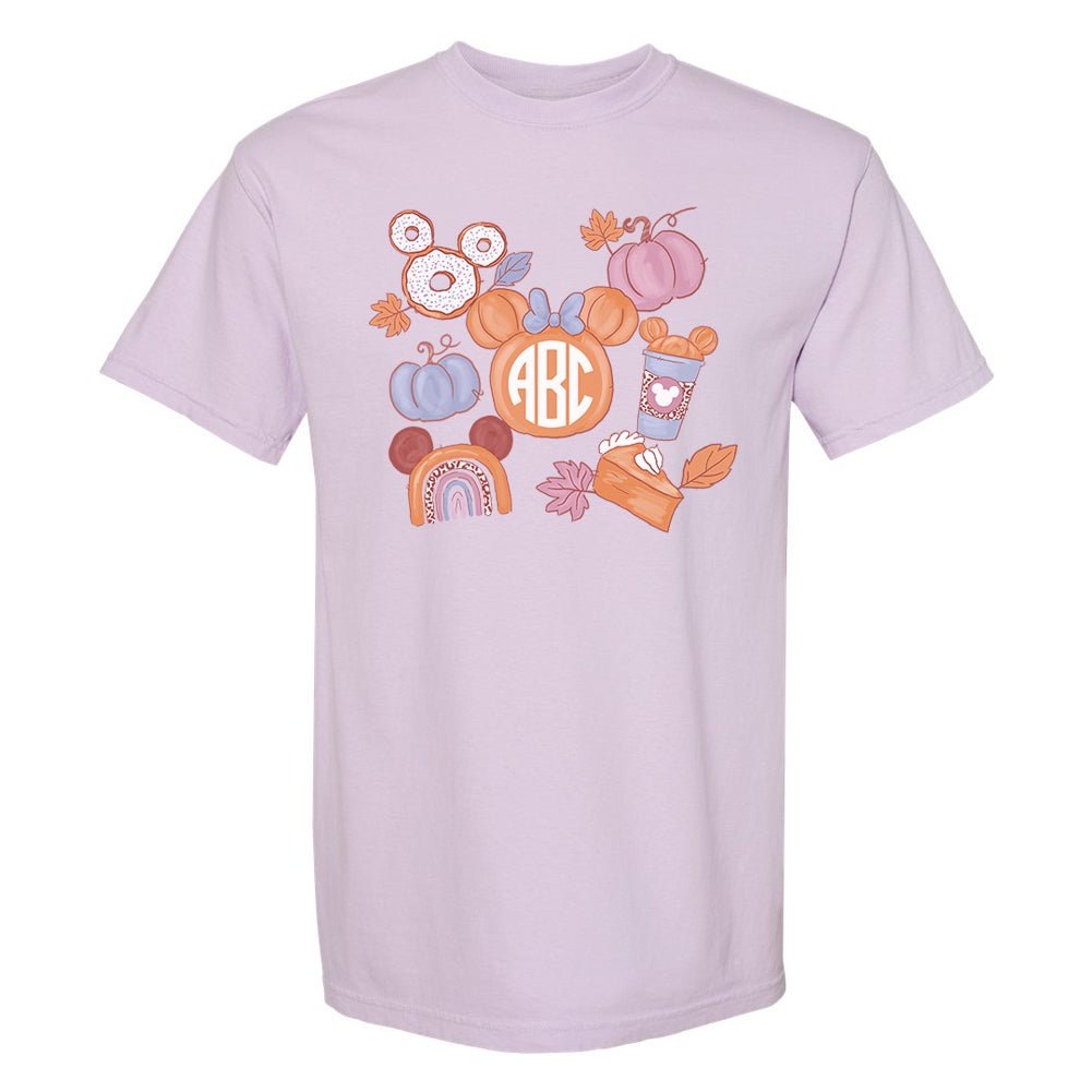 Monogrammed 'Fall Magic' T-Shirt - United Monograms