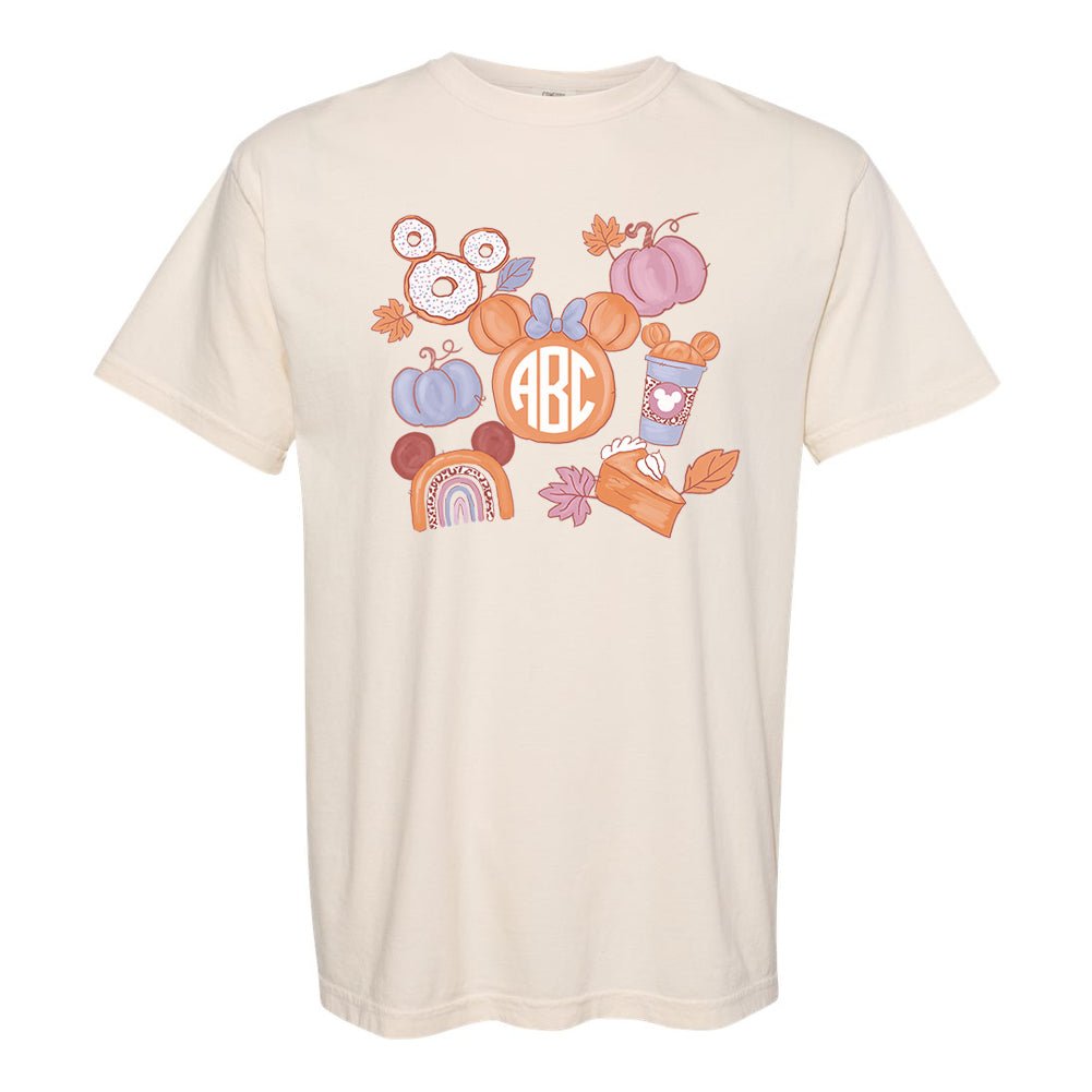 Monogrammed 'Fall Magic' T-Shirt - United Monograms